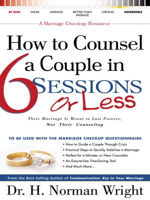 cover image of How to Counsel a Couple in 6 Sessions or Less